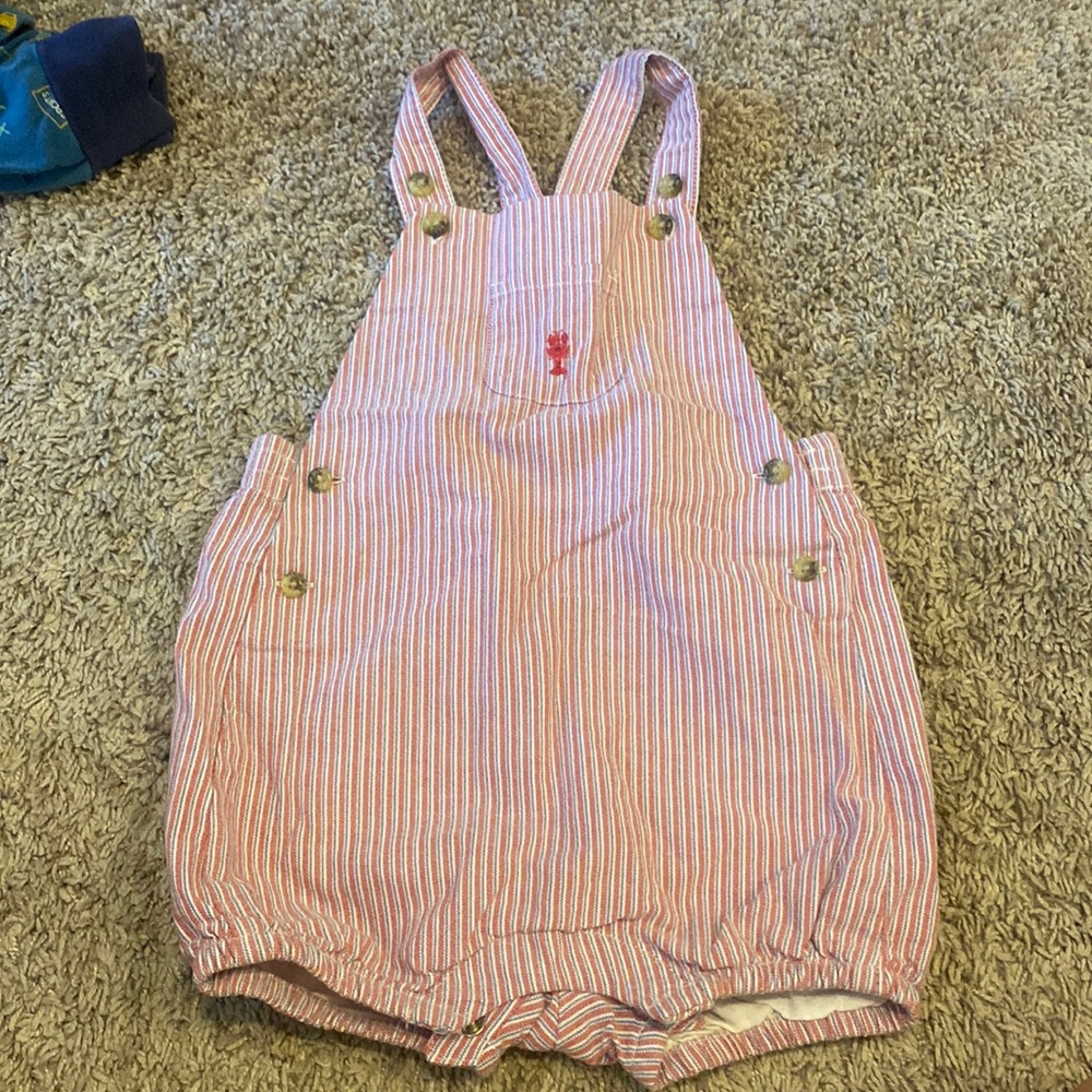Janie and Jack Baby Overalls 18-24 M